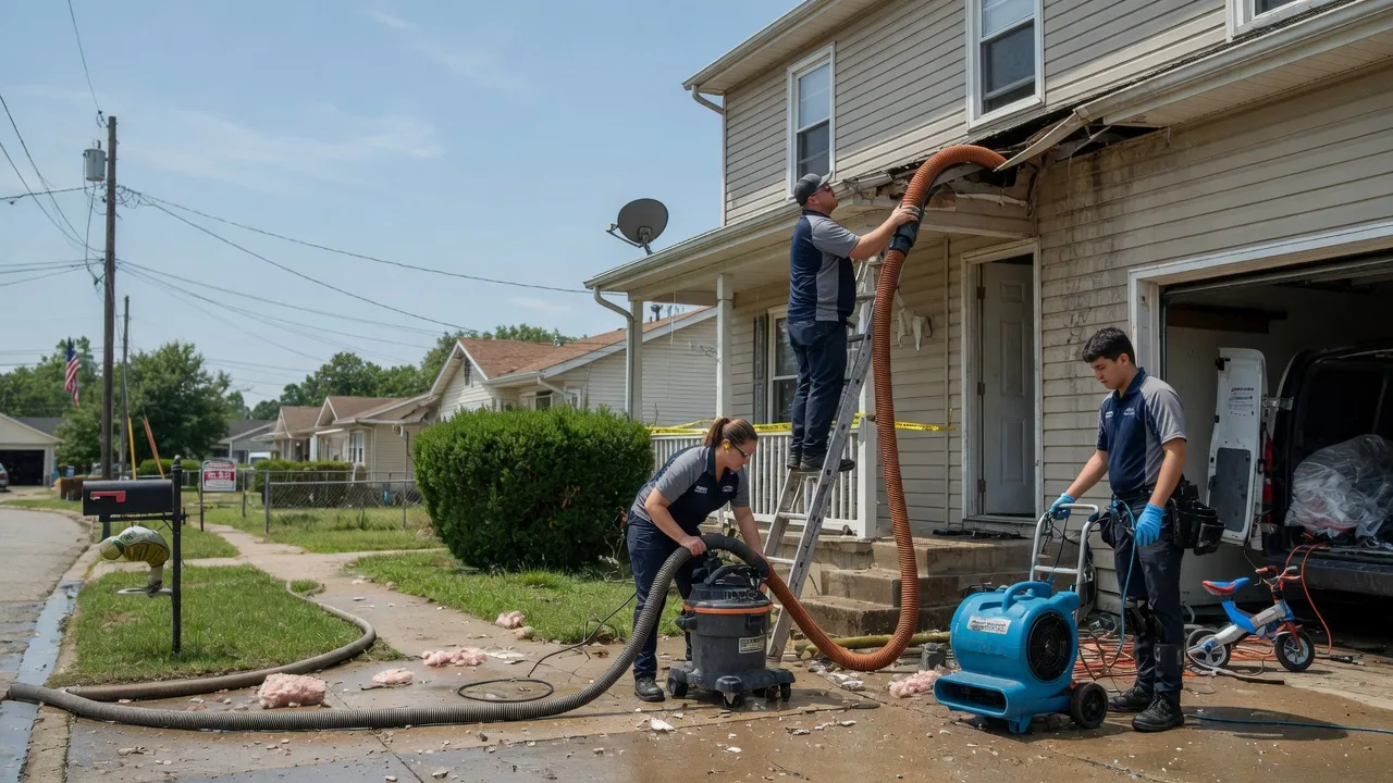 Water Damage Restoration in Marysville, IN near me